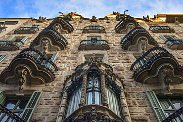 Casa Calvet by Antoni GaudÃ­, Barcelona, Catalonia Spain