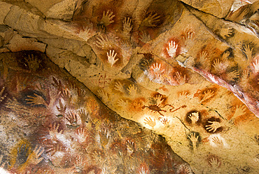 Cueva de las Manos del Rio Pinturas, Cave of the Hands, Patagonia, Province of Santa Cruz, Argentina