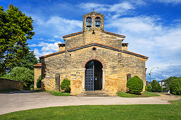 San Julian de los Prados World Heritage Church in Oviedo, Asturias,