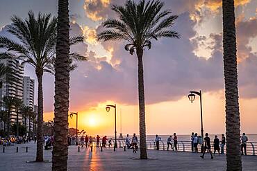 Corniche, Beirut, Lebanon