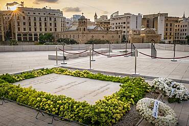 Rafiq Hariri mausoleum, Beirut, Lebanon