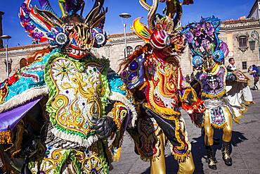 Fiesta del Gran Poder, Plaza San Francisco, La Paz, Bolivia