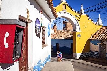 Arco de Mejillones,calle Mejillones, Potosi, Bolivia