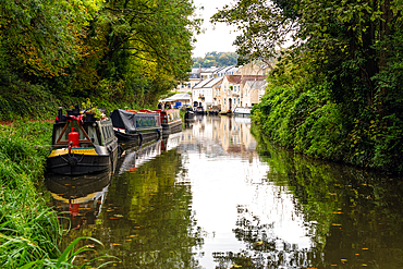 Kennet and Avon Canal, Bath, Somerset, England, United Kingdom, Europe