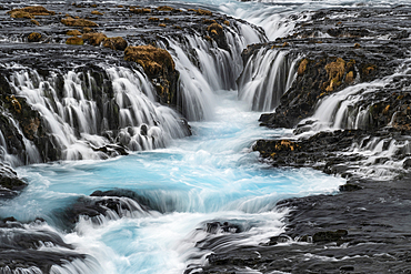 Bruarfoss Waterfall, near Laugarvatn, Southwest Iceland