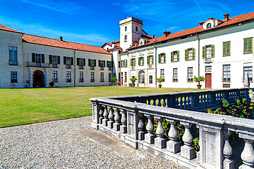 The Castle and Park of Masino, Caravino, Torino district, Piedmont, Italy, Europe