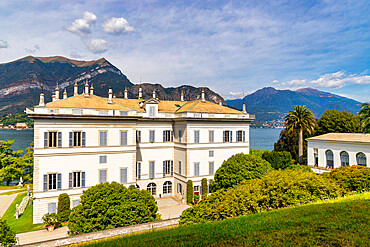 Villa Melzi gardens, Bellagio, Lake Como, Como district, Lombardy, Italian Lakes, Italy, Europe