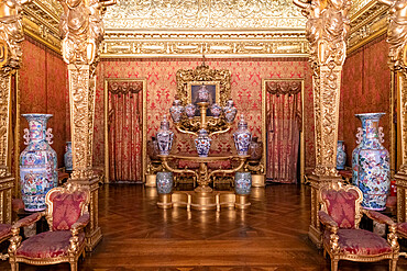 Alcove Room, Royal Palace, Turin, Piedmont, Italy, Europe