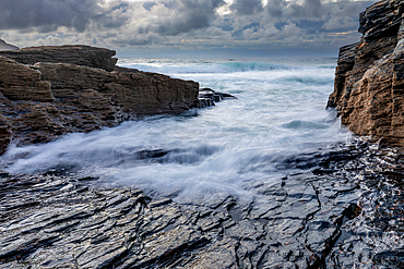 Trebarwith Strand, Cornwall, England, United Kingdom, Europe