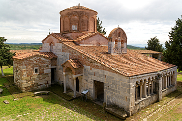 Monastery and Greek Orthodox church of the Virgin Mary, Apollonia Archaeological Park, Pojan, Albania, Europe