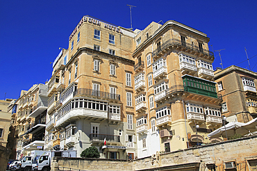 Grand Harbour hotel, city centre of Valletta, Malta, Mediterranean, Europe