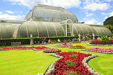 The Palm House at Royal Botanic Gardens, UNESCO World Heritage Site, Kew, London, England, United Kingdom, Europe