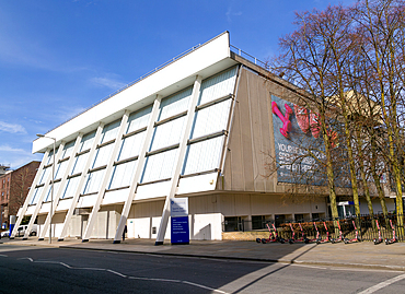 Sports and Fitness Centre building, Central Campus, University of Liverpool, England, UK
