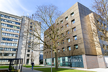 Liverpool School of Law and Social Justice building, South Campus, University of Liverpool, England, UK