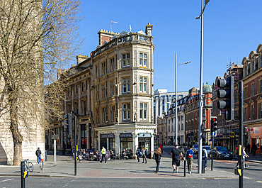Glass Chambers offices, city centre of Bristol, England, UK architect Charles Hansom 1882 Jacobean style, Renaissance details