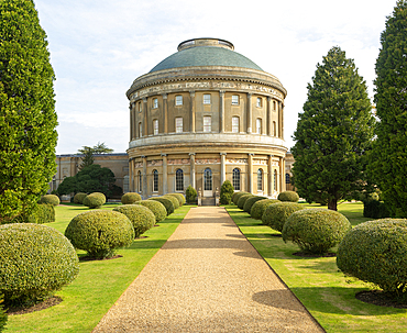 Rotunda building, Ickworth House and Estate, Suffolk, England, UK