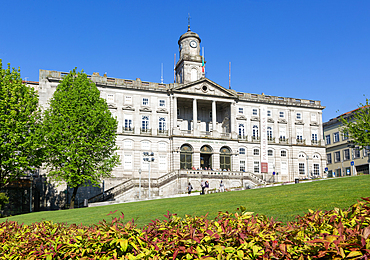Palacio Da Bolsa building, Jardim do Infante Dom Henrique, Ribeira district, city of Porto, Portugal, Europe