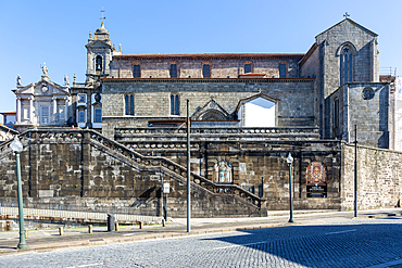 Exterior of Church of Saint Francis,Igreja e Museu de São Francisco do Porto, Ribeira district, city of Porto, Portugal, Europe