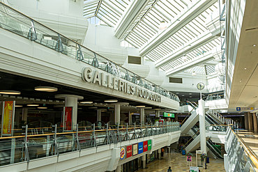 Interior of The Galleries Shopping Centre, Broadmead, city centre of Bristol, England, UK