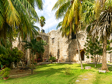 Convent of San Bernardino of Sienna, Valladolid, Yucatan, Mexico, North America