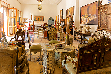 Interior, Palais Claudio Bravo, Taroudant, Sous Valley, Morocco, North Africa, Africa