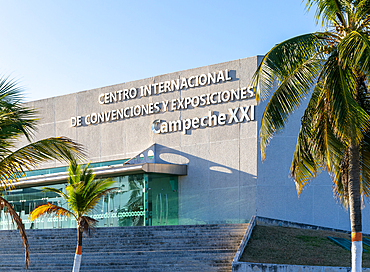 International Convention and Exhibition centre building, Campeche city, Campeche State, Mexico, North America