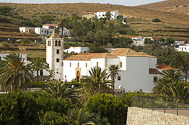 Historic church of Iglesia de Santa Maria, Betancuria, Fuerteventura, Canary Islands, Spain, Atlantic, Europe