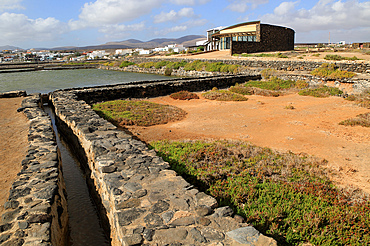 Museo de la Sal, Salt Museum, Las Salinas del Carmen, Fuerteventura, Canary Islands, Spain, Atlantic, Europe