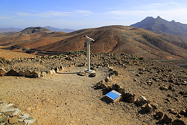 Mirador Sicasumbre mountain top viewpoint, Pajara, Fuerteventura, Canary Islands, Spain, Atlantic, Europe