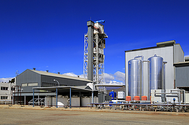 Desalinisation plant at the solar energy scientific research centre, Tabernas, Almeria, Andalusia, Spain, Europe