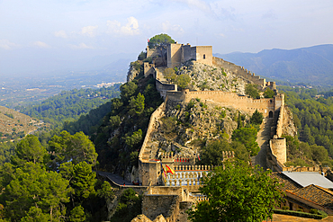 Castle of Xativa (Jativa), Valencia province, Spain, Europe