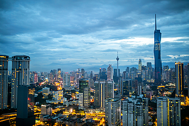 A cityscape photograph of Kuala Lumpur the capital city of Malaysia