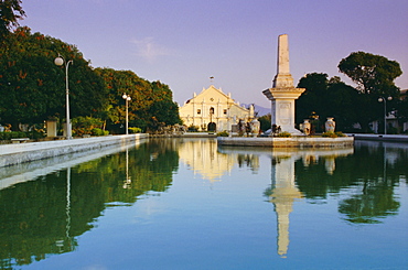 City cathedral, Vigan, Ilocos Sar province, Philippines, Southeast Asia, Asia