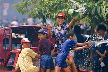 Songkran Water Festival, Chiang Mai, Thailand