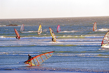 Surfing, Blouberg Beach, South Africa, Africa