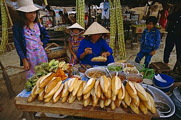 Sandwiches on French bread, Nha Trang, Vietnam, Indochina, Southeast Asia, Asia