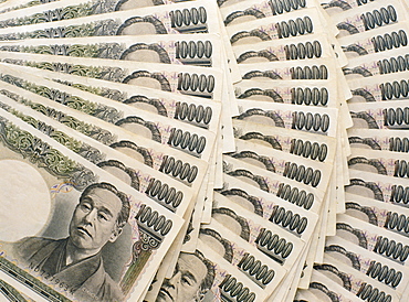 Japanese 10,000 Yen bank notes