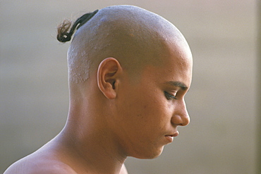 Young Brahmin boy, India, Asia