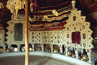 Rabari tribal interior, Kutch district, Gujarat state, India, Asia