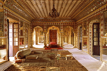 The Audience Hall, the City Palace, Jaipur, Rajasthan state, India, Asia