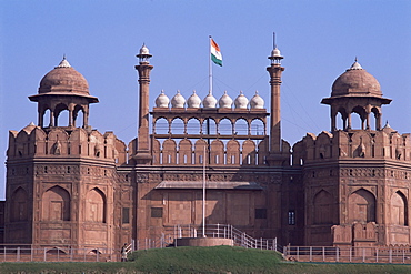 The Red Fort, Delhi, India, Asia