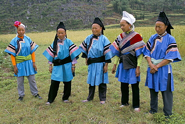 Miao people, Qinglong, Guizhou, China, Asia