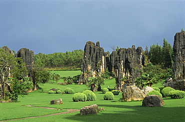 Stone Forest, near Kunming, Yunnan, China, Asia