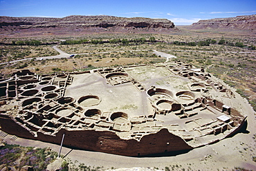 Pueblo Bonito, Chaco Canyon National Monument, New Mexico, USA
