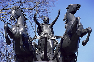 Statue of Boadicea, Westminster, London, England, United Kingdom, Europe