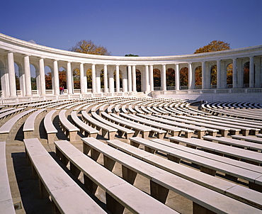 The Memorial Amphitheatre, Tomb of the Unknown Soldier, Arlington National Cemetery, Arlington, Virginia, United States of America (USA), North America