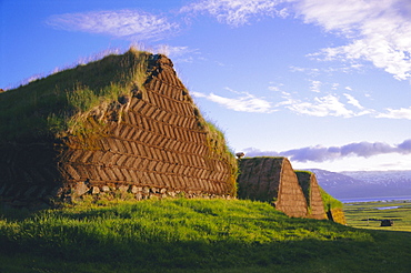 Turf farmhouse, Iceland