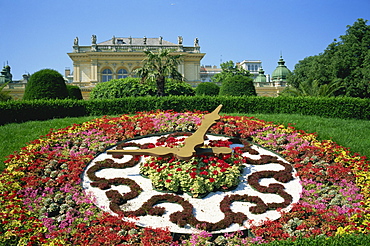 Floral clock, Vienna, Austria, Europe