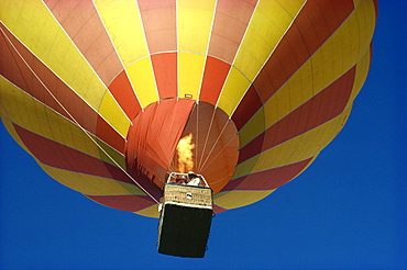 Hot air balloon, Kenya, East Africa, Africa