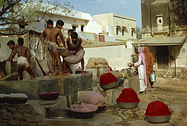 Paper making, Jaipur, Rajasthan state, India, Asia